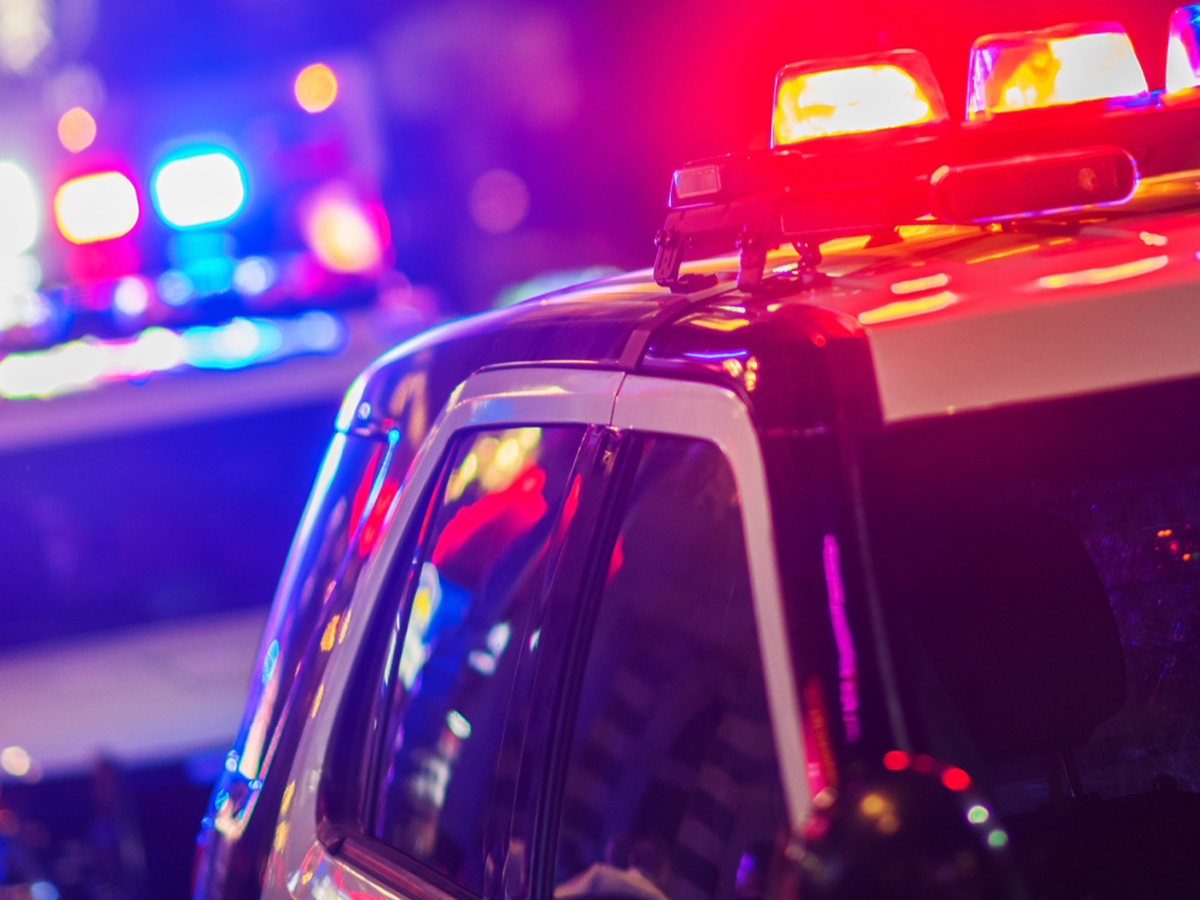 Image of police cars