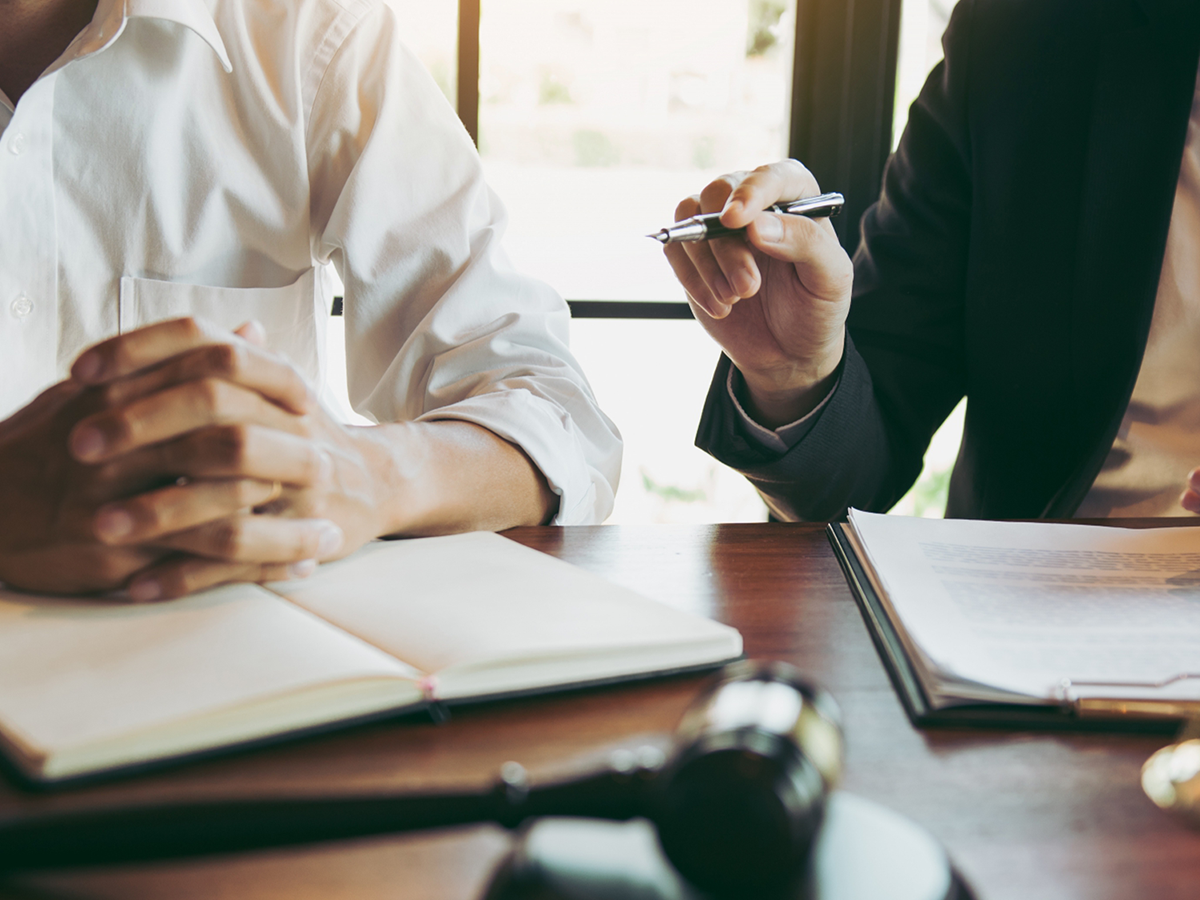 image of lawyers working