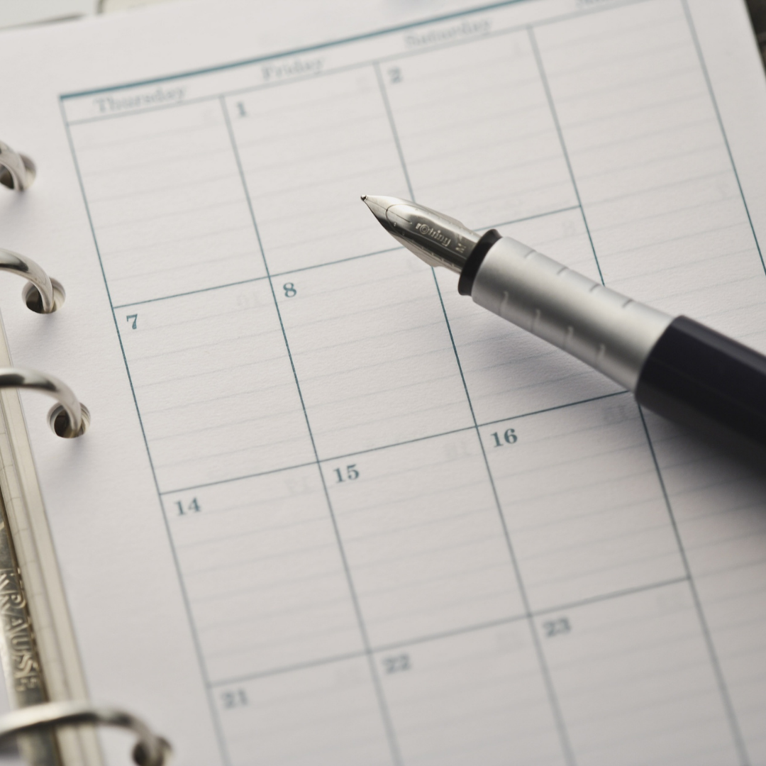 A calendar 