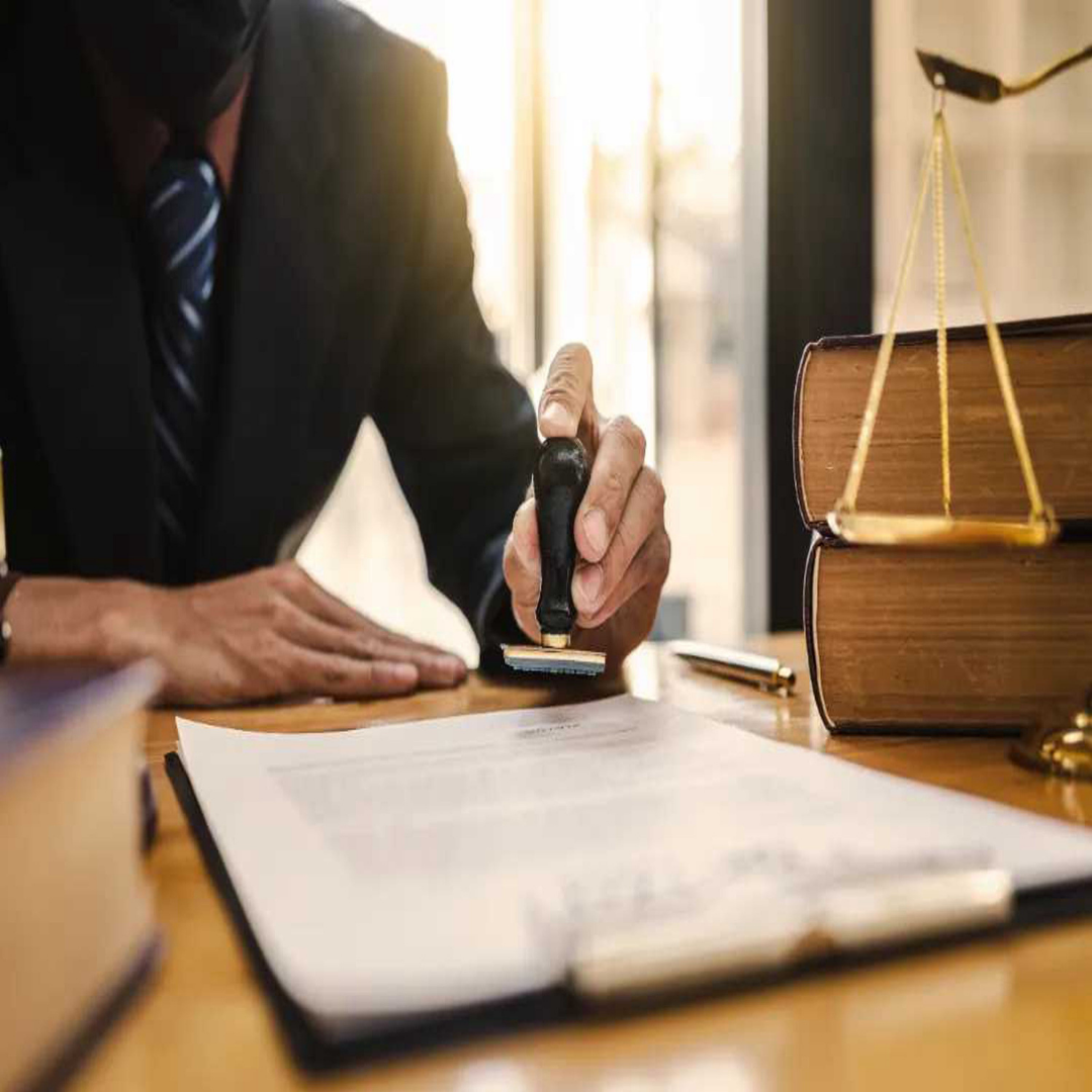 A defense attorney 