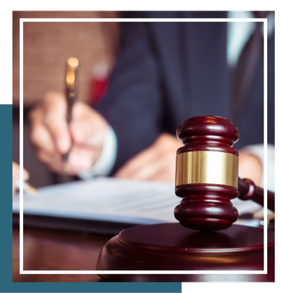 A judge gavel
