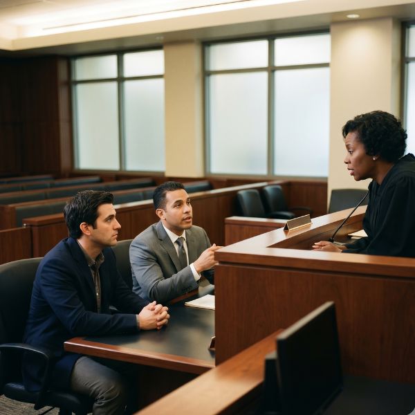 judge and plaintiffs