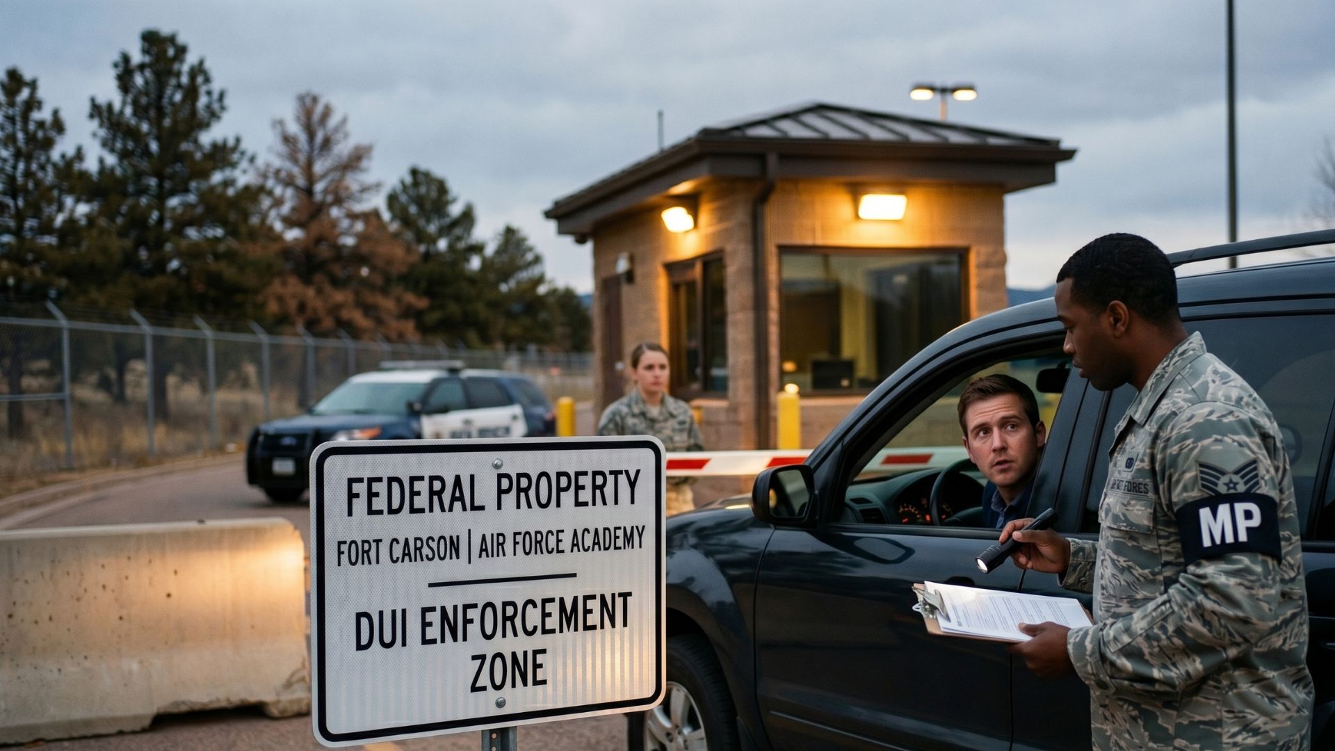 Arrested for DUI on Fort Carson or the Air Force Academy header